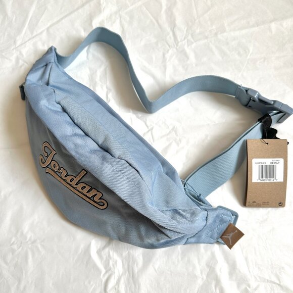 NIKE Jordan MVP Crossbody Bag (6L) Travel Bag Unisex Blue Men's Crossbody Street - Picture 7 of 11